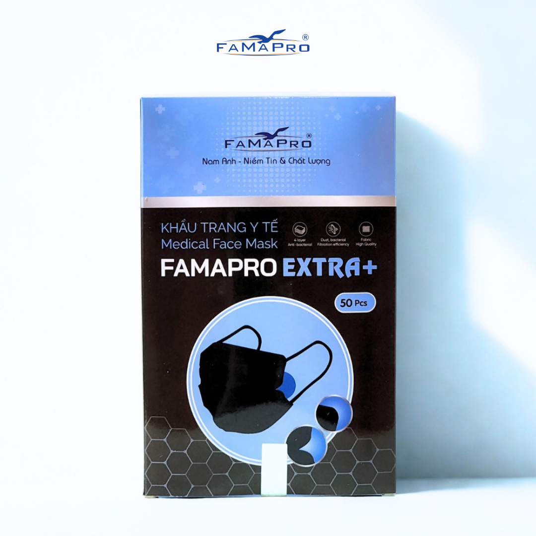 Khẩu trang y tế Extra Plus Famapro